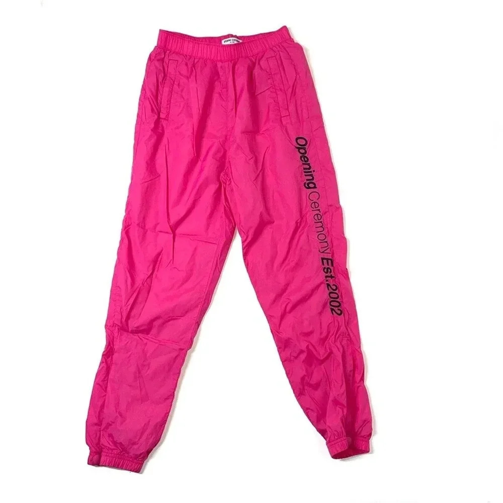 Opening Ceremony Limited Edition Pink Wind Track Pants Size XS